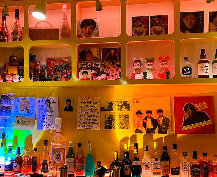 レトロポップな可愛い店内